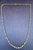 Metal 24 Karat Pure Gold Hand Made Yellow Gold Bead Necklace, 13 Gm, 18 Inch For Sale - Image 7 of 8