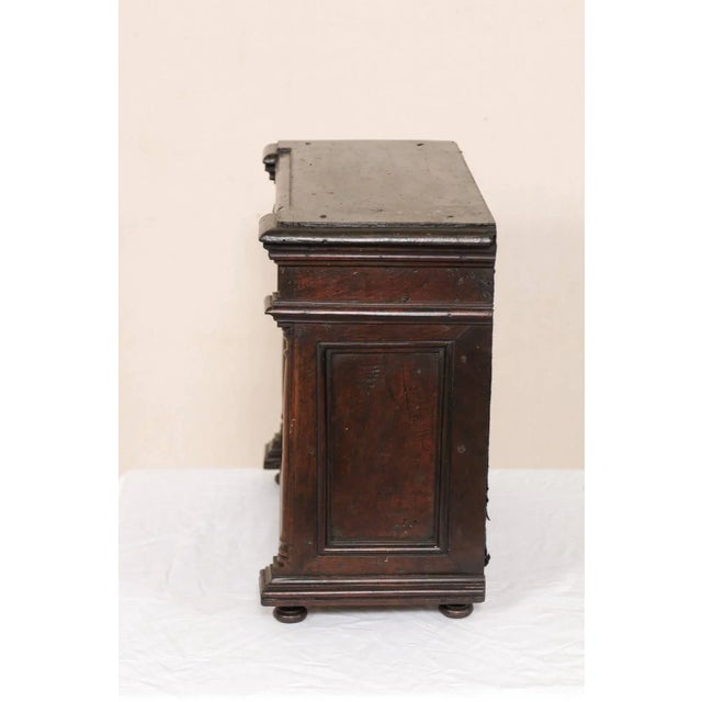 Wood 18th Century Italian Walnut Chest For Sale - Image 7 of 11