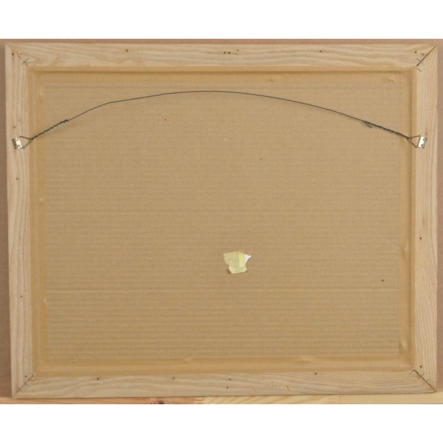 Edgars Vinters, Forest Spring, Oil on Cardboard, 1987 For Sale - Image 4 of 5