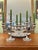 Hailing from an estate outside of New Orleans, this pair of candelabra were part of an elegant dining room. There is a...