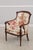 French Pair of Stickley Louis XVI Style Chinoiserie Barrel Back Armchairs For Sale - Image 3 of 17