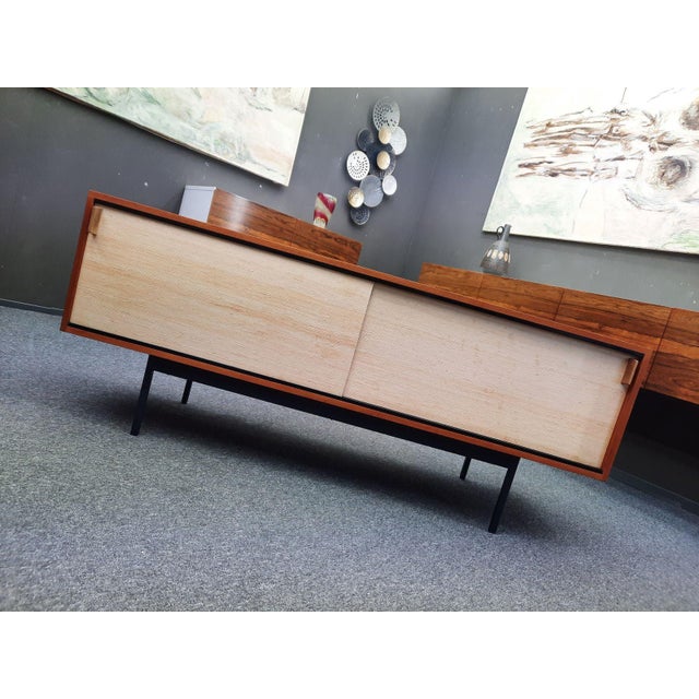 Here is a design classic by Dieter Wäckerlin from the 1960s. Manufactured by Erwin Behr, Wendlingen-EBW. Very good...