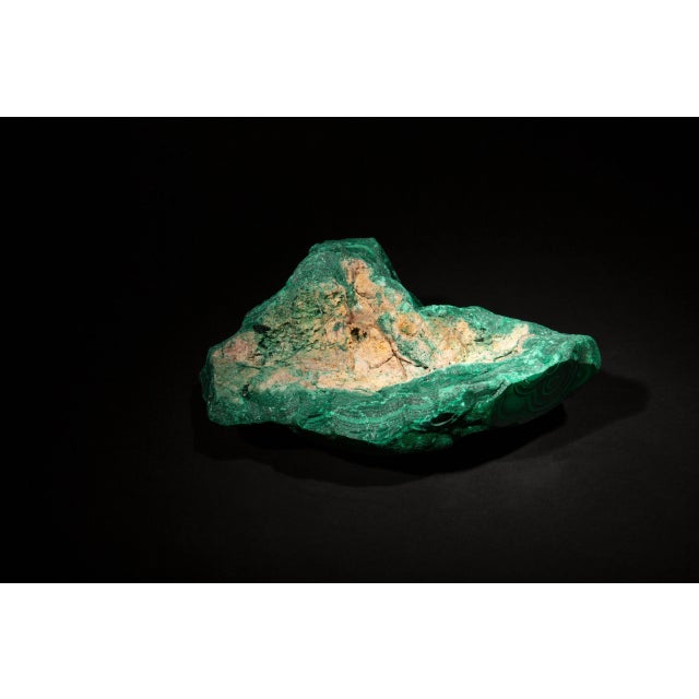 Early 21st Century Malachite Specimen, 9" For Sale - Image 5 of 9