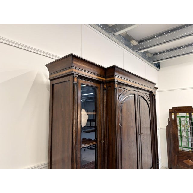 English Royal Antique Collection Bookcase For Sale - Image 6 of 18