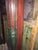 1920s Vintage Painted Carved Wall Mounted Teak Wood Columns- A Pair For Sale - Image 4 of 13