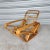 Vintage Paul Frankl Rattan Chaise Lounge Chair With Pretzel Arms- 2 Pieces For Sale - Image 10 of 13