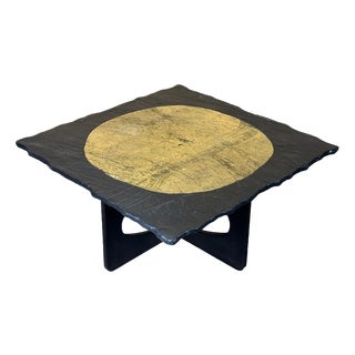 Vintage Brutalist Coffee Table, 1970s For Sale