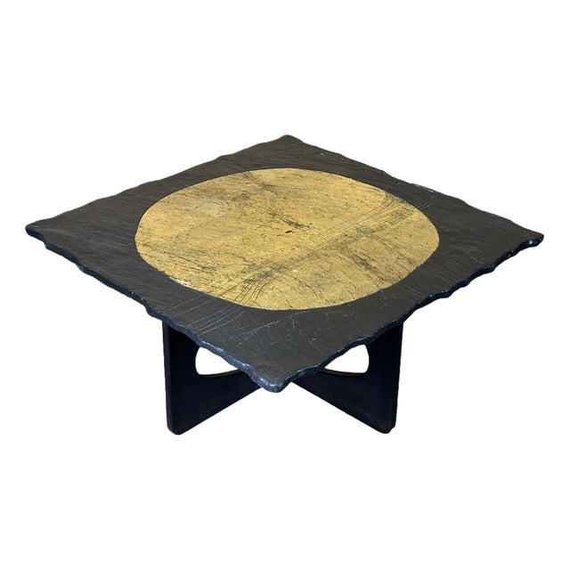 Vintage Brutalist Coffee Table, 1970s For Sale