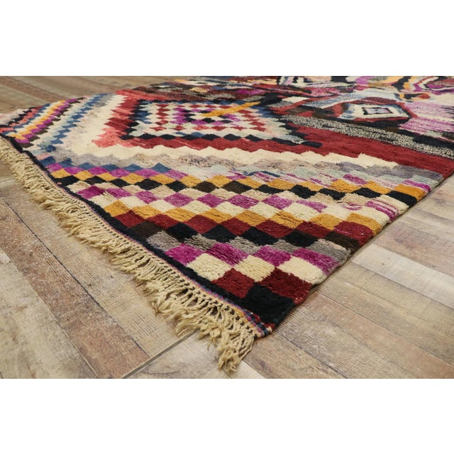 Beni Mrirt Moroccan Rug, 08'09 X 11'01 For Sale In Dallas - Image 6 of 9
