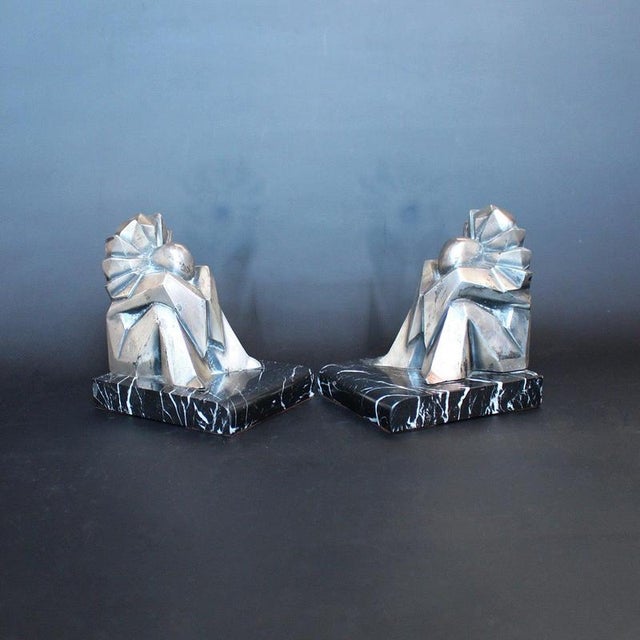 Art Deco Bookends, 1930s, Set of 2 For Sale - Image 4 of 6