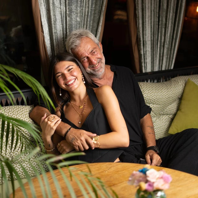 Golden Balance Diamond Necklace For Sale - Image 4 of 9