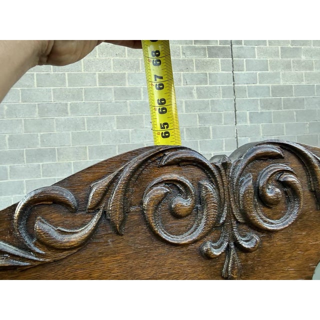 Antique Larkin Style Tiger Oak Side-by-Side Secretary Desk For Sale - Image 9 of 18