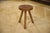 Vintage Brutalist Elm Stool, 1950s For Sale - Image 6 of 7