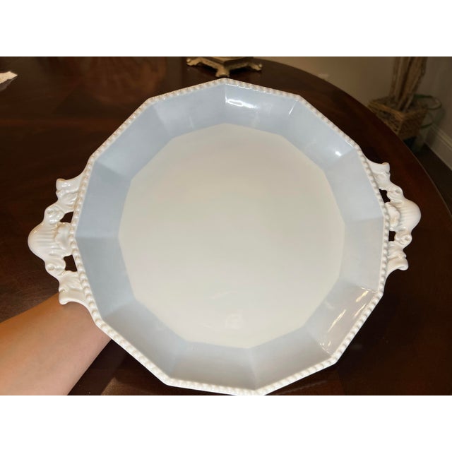 Blue 1940s Rare Nymphenburg Perl Symphonie Blau 53 Piece Service. Exhibition Marks - 53 PCS For Sale - Image 8 of 12