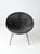 This mid-century modern black wicker saucer chair adds a touch of minimalist chic to your space. The chair's rounded seat...