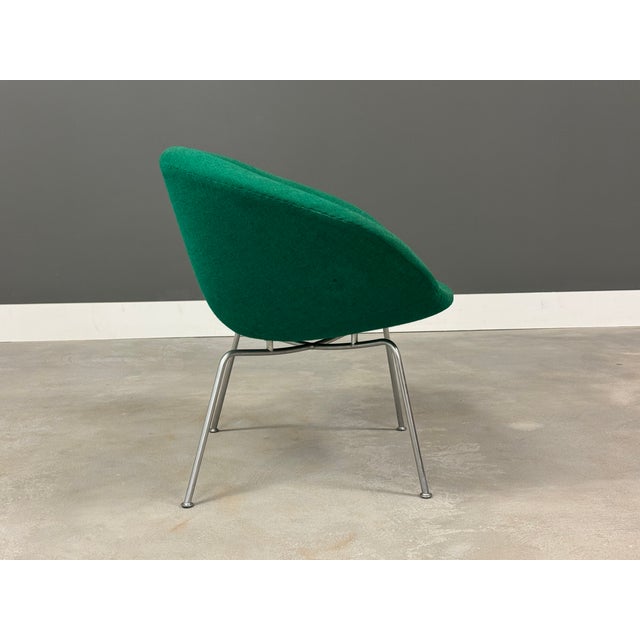 Fritz Hansen 1960s Arne Jacobsen Pot Chair for Fritz Hansen For Sale - Image 4 of 8