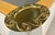 Gold-Plated Metal Decorative Serving Tray For Sale - Image 5 of 5
