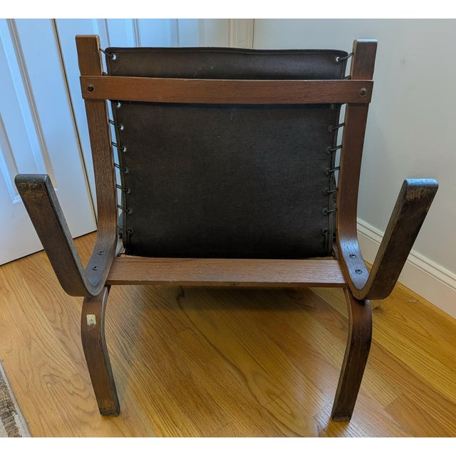 Chestnut Vintage Westnofa Siesta Chair by Ingmar Relling For Sale - Image 8 of 8