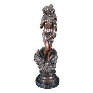Large Mythological Bronze Venus Sculpture from James Hunt, 1890s For Sale