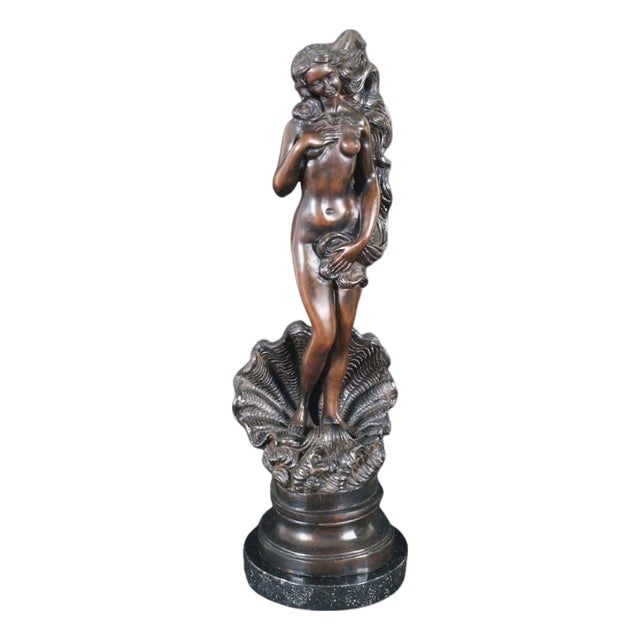 Large Mythological Bronze Venus Sculpture from James Hunt, 1890s For Sale