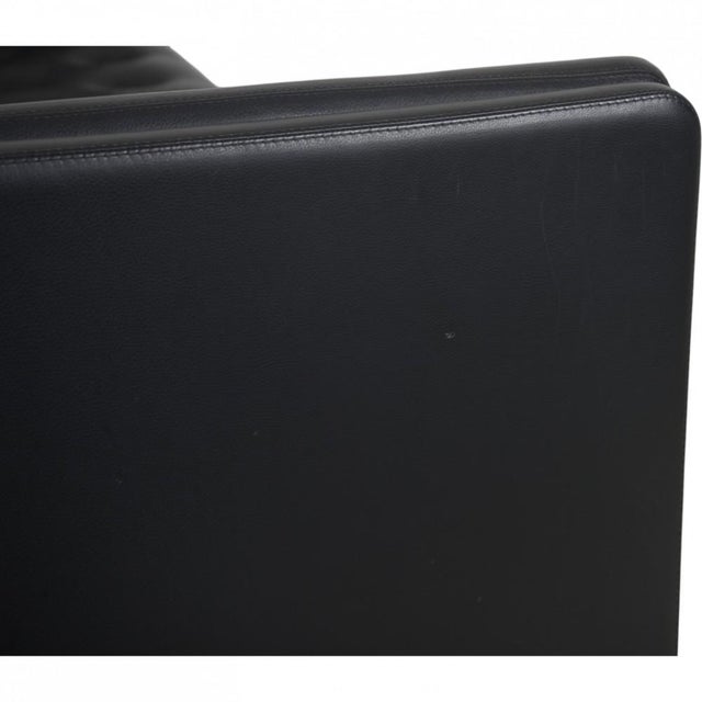 EJ315 Three-Seater Sofa in Black Leather by Erik Jørgensen, 2000s For Sale - Image 13 of 18