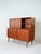 Wood Vintage Danish Sideboard with Flap and Sliding Doors, 1950s For Sale - Image 7 of 11