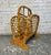 Rustic Mid 20th Century Snowshoe Magazine Rack For Sale - Image 3 of 9