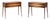 Beech and Rosewood Bedside Tables by Rimbert Sandholt, 1960s, Set of 2 For Sale