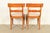 Baker Furniture English Regency Carved Maple Dining Chairs, Set of Four For Sale - Image 12 of 14
