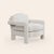 Powder Elio Lounge Chair by Ceraudo For Sale - Image 6 of 6