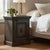 Dimensions: 24" W x 14" D x 26" H Add rustic charm and handcrafted detail to your bedroom with this beautifully designed...