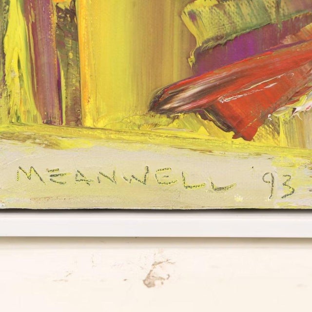 Jack Meanwell Oil Painting on Canvas, 1993 For Sale In Louisville - Image 6 of 7