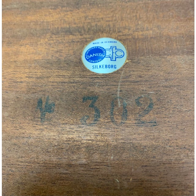 Brown Severin Hansen for Soborg Rosewood & Tile Danish Mid Century Modern Coffee Table For Sale - Image 8 of 9