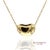 Contemporary Tiffany&Co. Elsa Peretti 18k 750 Solid Yellow Gold Bean Design Pendant Necklace For Sale - Image 3 of 13