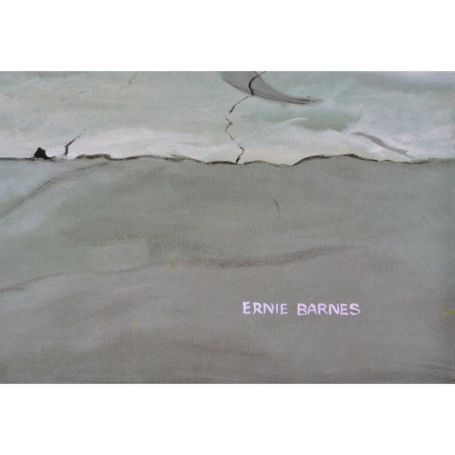 Contemporary Ernie Barnes, The Drum Major, Signed Serigraph For Sale - Image 3 of 10