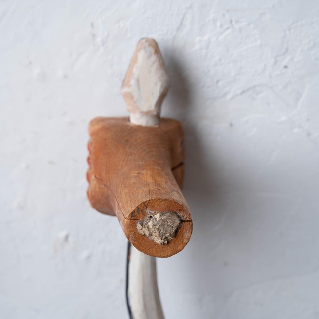 American Folk Art Snake and Hand Cane, 20th Century For Sale - Image 10 of 10