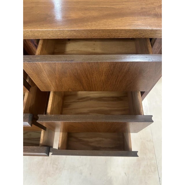 Kent Coffey ‘Predicta’ 9 Drawer Lowboy Dresser For Sale - Image 10 of 10