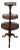 Circa 1800 Philadelphia Mahogany Silent Butler Dumb Waiter Table For Sale