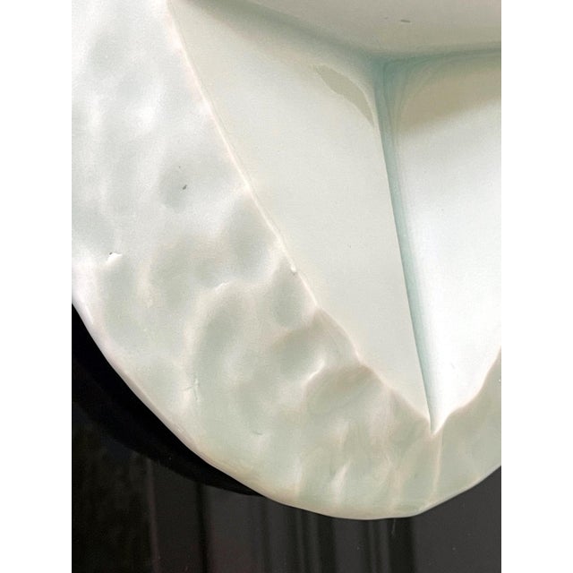 Japanese Contemporary Ceramic Sculptural Slab Yoshikawa Masamichi For Sale - Image 9 of 11