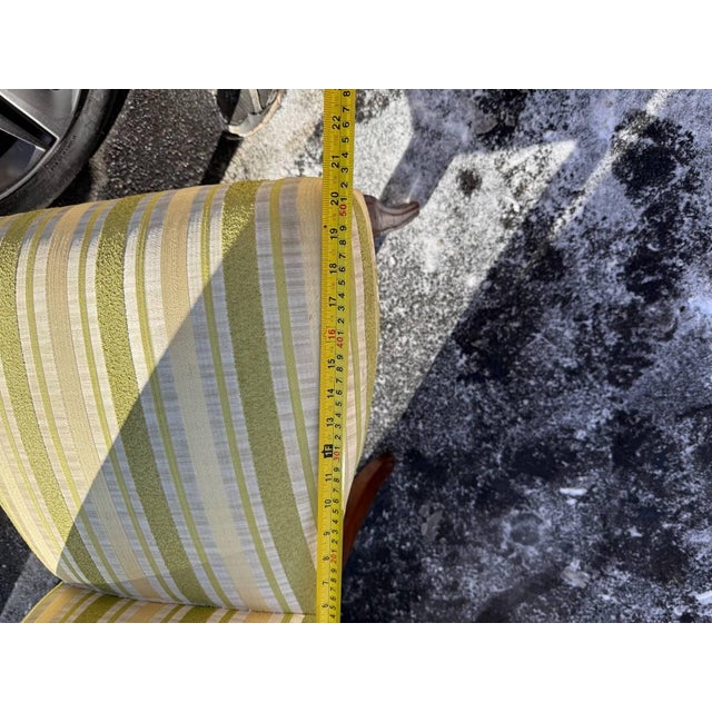 Mid 20th Century Pair of Biedermeier Style Fruitwood Side Chairs For Sale - Image 11 of 12