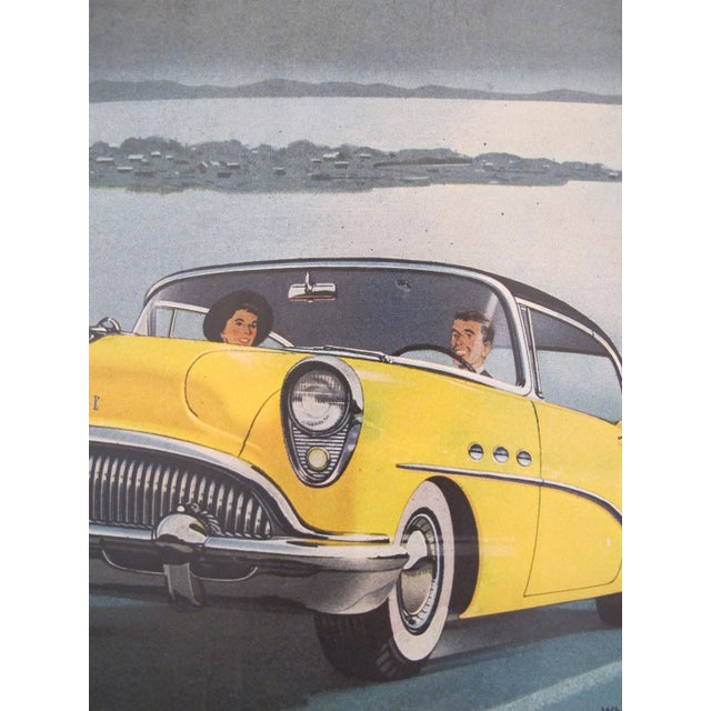 Date: 1950s Size: 14 x 17.5 inches (with mat) Notes: Magazine ad, matted Artist: Unknown About The Poster: A fabulous...