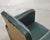 Pair of 20th Century French Art Deco Period Green Club Chairs For Sale - Image 12 of 17