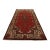 Baloch Rug 7’5” X 11’3” Red Wool Vintage Traditional Hand-Knotted Carpet For Sale