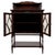 Antique Early 20th Century English Edwardian Mahogany Display Cabinet Vitrine For Sale - Image 3 of 11