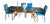 Mollino Royal Table by Carlo Mollino for Zanotta, 1990s For Sale
