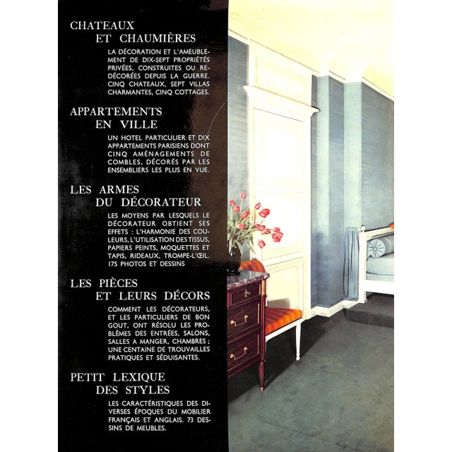 Paper Les Reussites De La Decoration Francaise 1950-1960 For Sale - Image 7 of 12