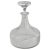 Clear Glass Polished Bottom Decanter and Stopper For Sale In Detroit - Image 6 of 6