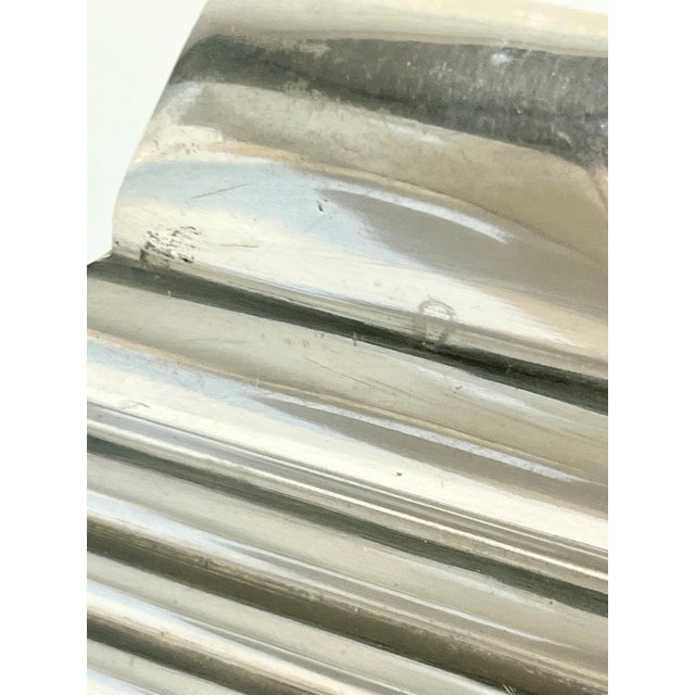 Vintage Art Deco Christofle Silver Plate Asparagus Tongs by Luc Lanel For Sale - Image 10 of 13