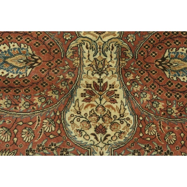 Medallion Center Vintage Rug - 77"x 128" For Sale - Image 10 of 13