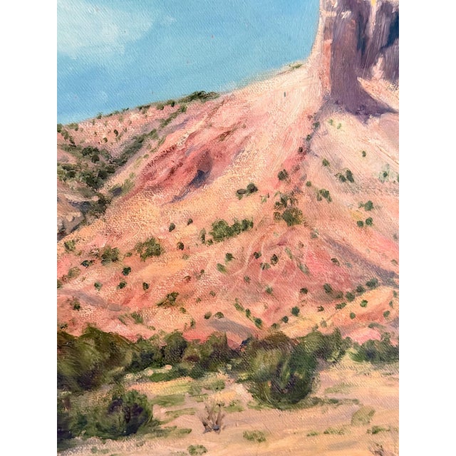 Traditional Original Impressionist Desert Landscape Painting For Sale - Image 3 of 6